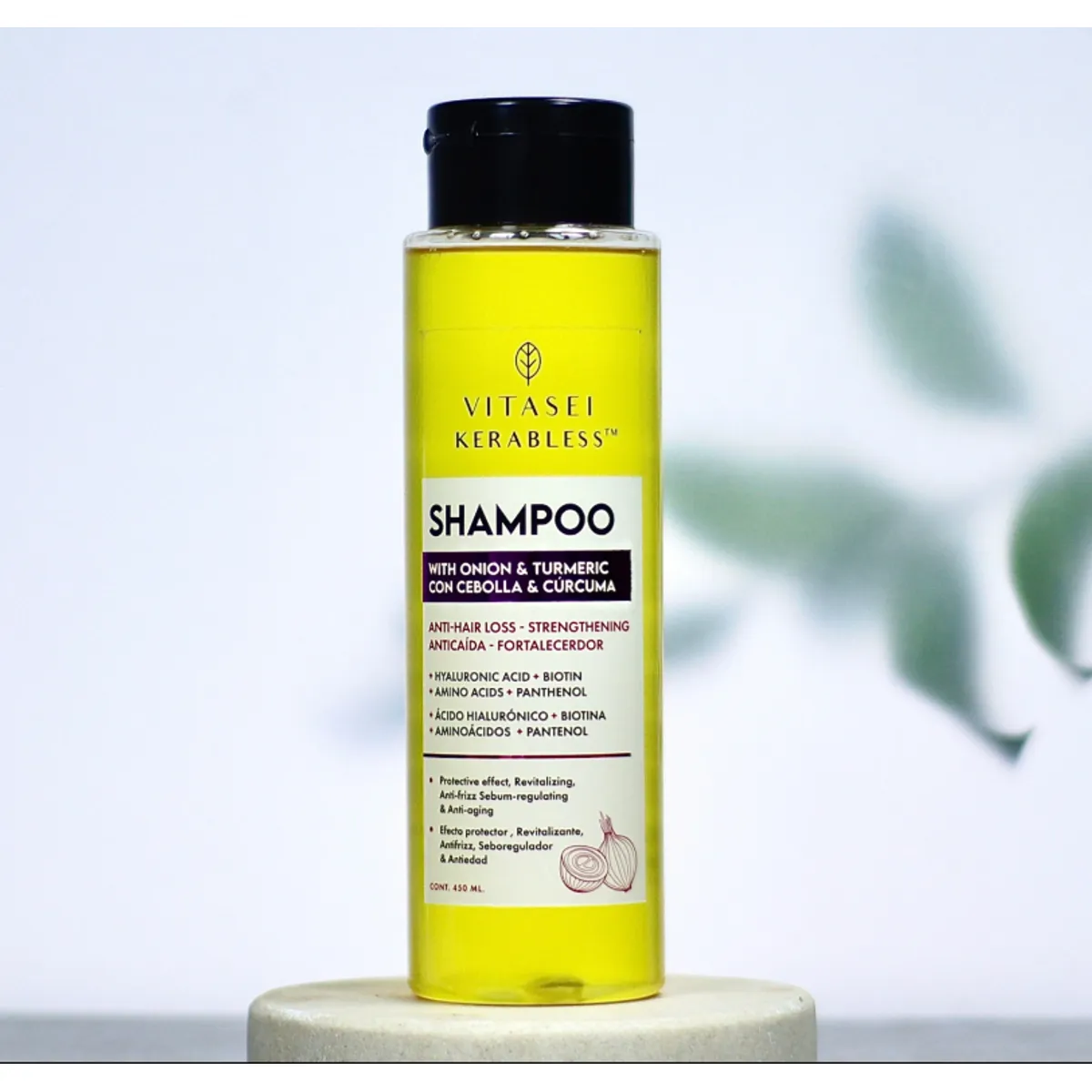 VITASEI - SHAMPOO ANTICAIDA Y FORTALECEDOR CON CEBOLLA