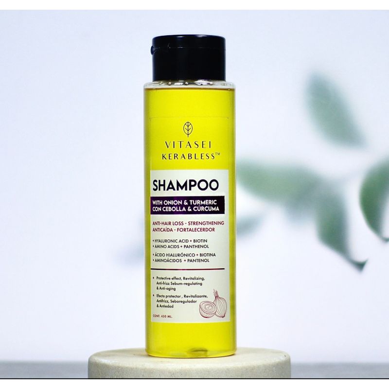 VITASEI - SHAMPOO ANTICAIDA Y FORTALECEDOR CON CEBOLLA