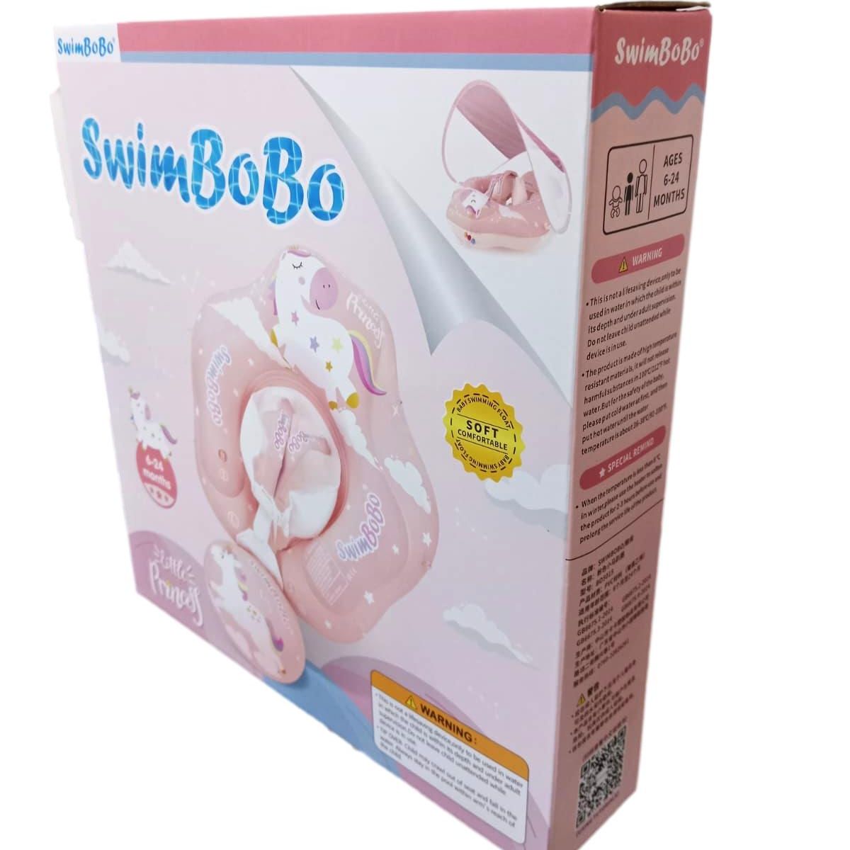 MUNDO BEBE - Flotador Techo Bebé Entrenador Natación Extraible Niña 6-24 Meses