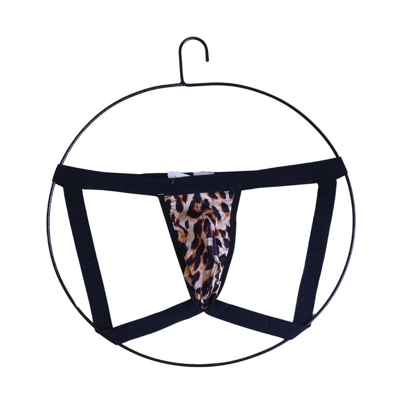 DISTRISEX - Tanga Suspensorio para hombre Animal Print