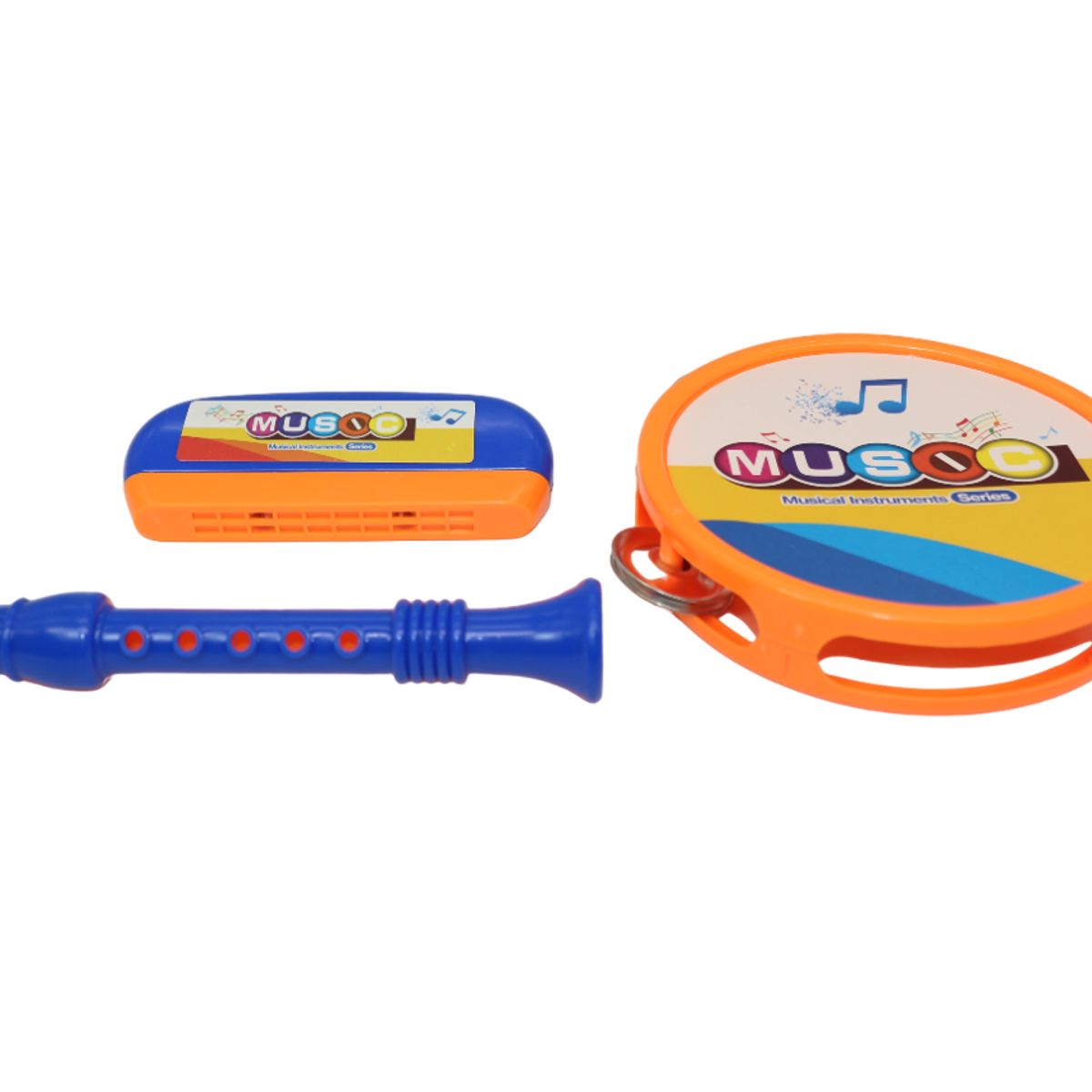 JUGUETELANDIA - PANDERETA ARMONICA Y CLARINETE BLISTER