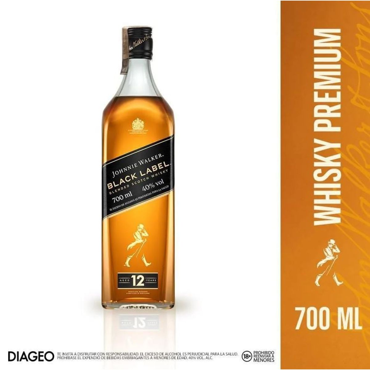 JOHNNIE WALKER - Johnnie Walker Black 700ml