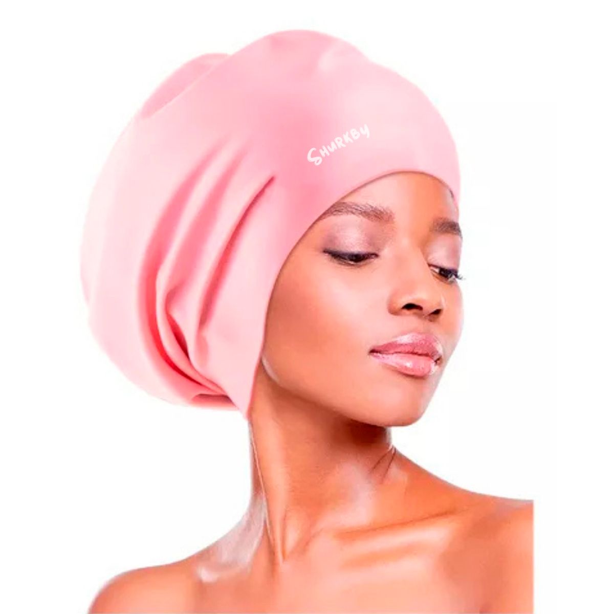 GENERICO - Gorro Natación Silicona Cabello Extra Grande Piscina 120g