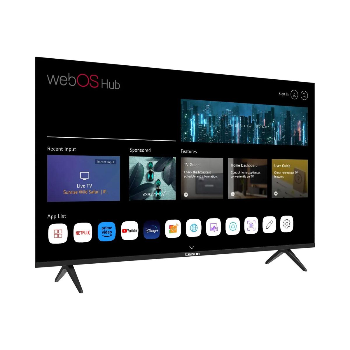 CAIXUN - Televisor Caixun 40 Pulgadas Fhd Smart Tv C40V1FW