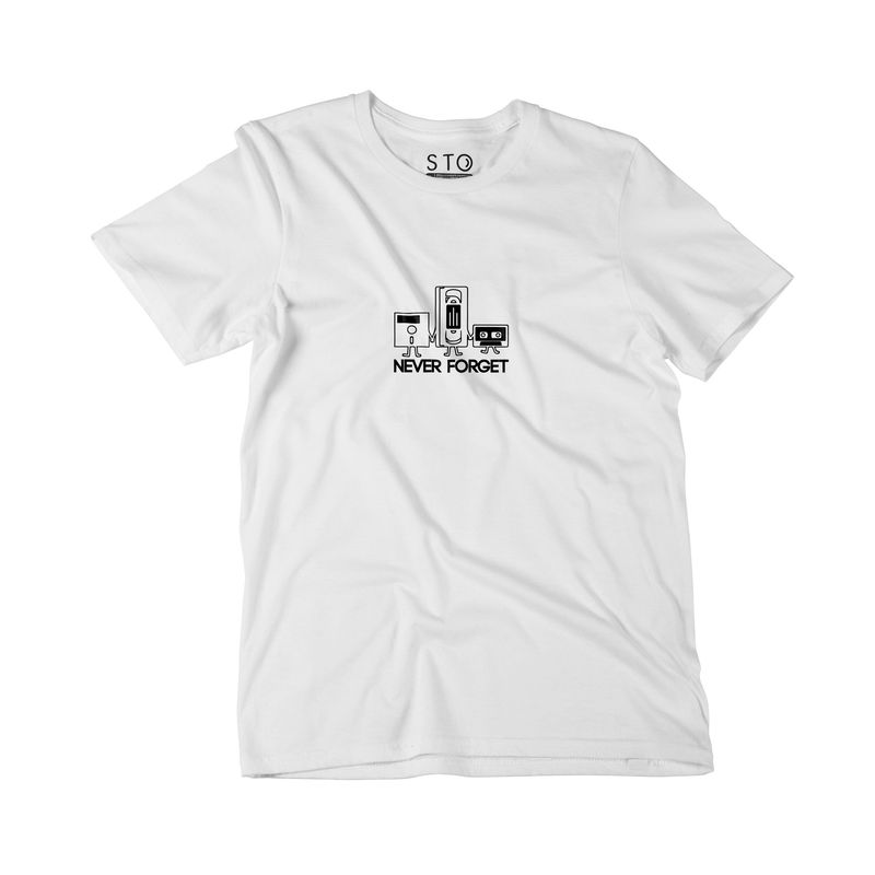 SIABATTO - Camiseta Estampada Hombre - Never Forget