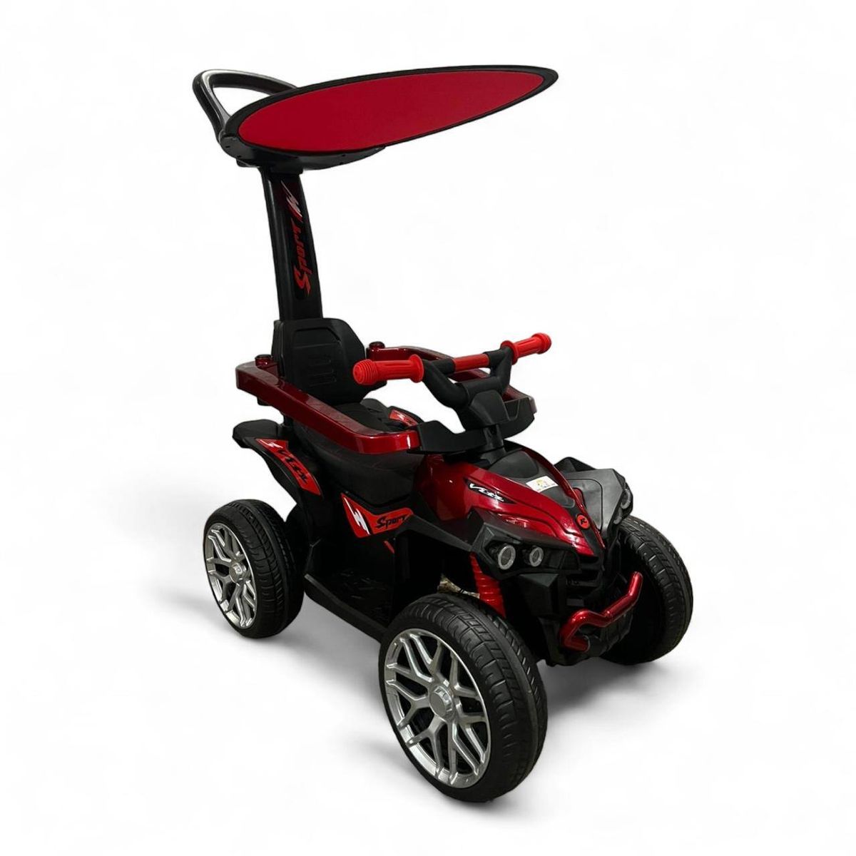 BRITOCHET - Carro Paseador Montable Electrico 3 En1 Niños Bebe Ll/Caucho