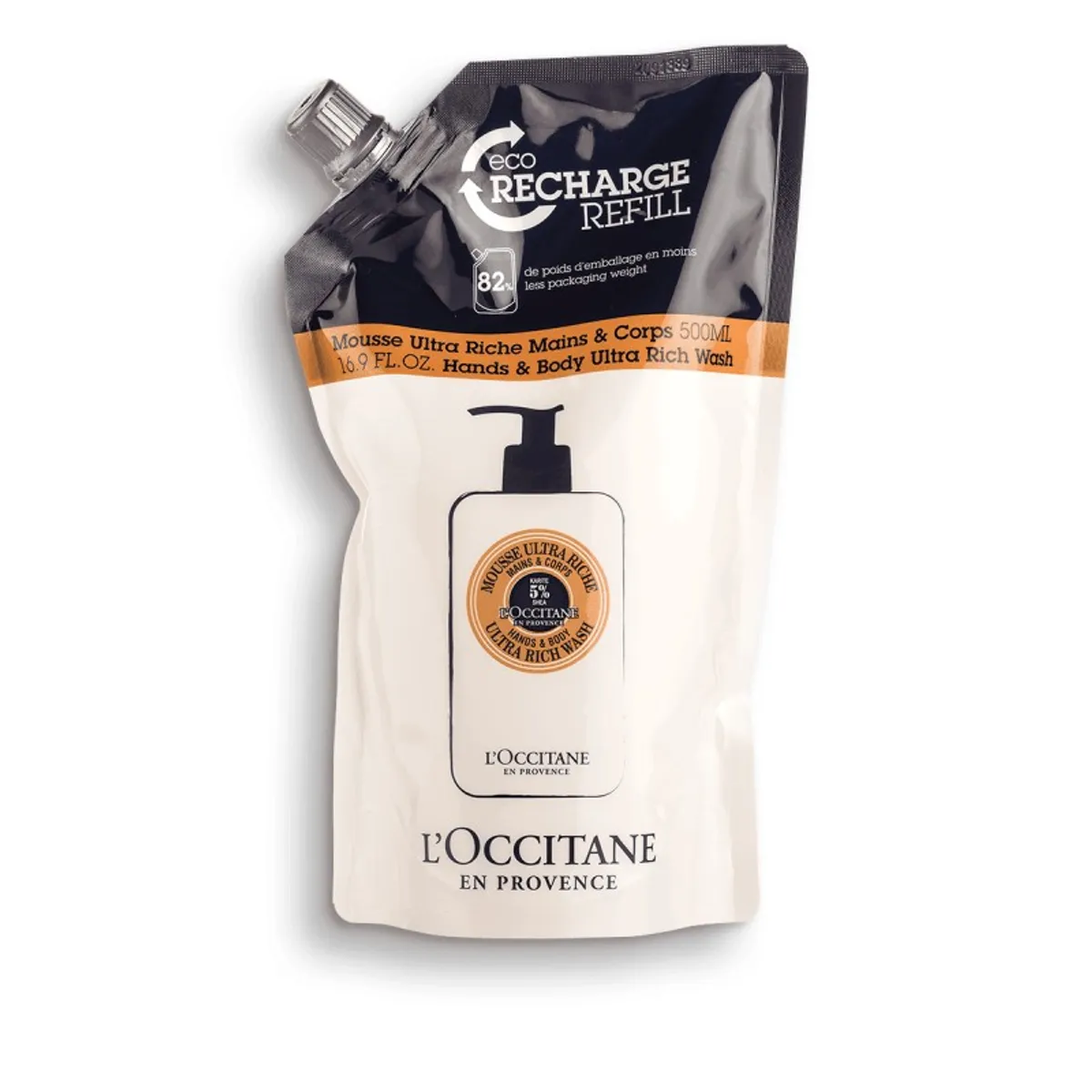 LOCCITANE - Eco Refill Jabón líquido manos y cuerpo Ultra Rico de Karité 500ml