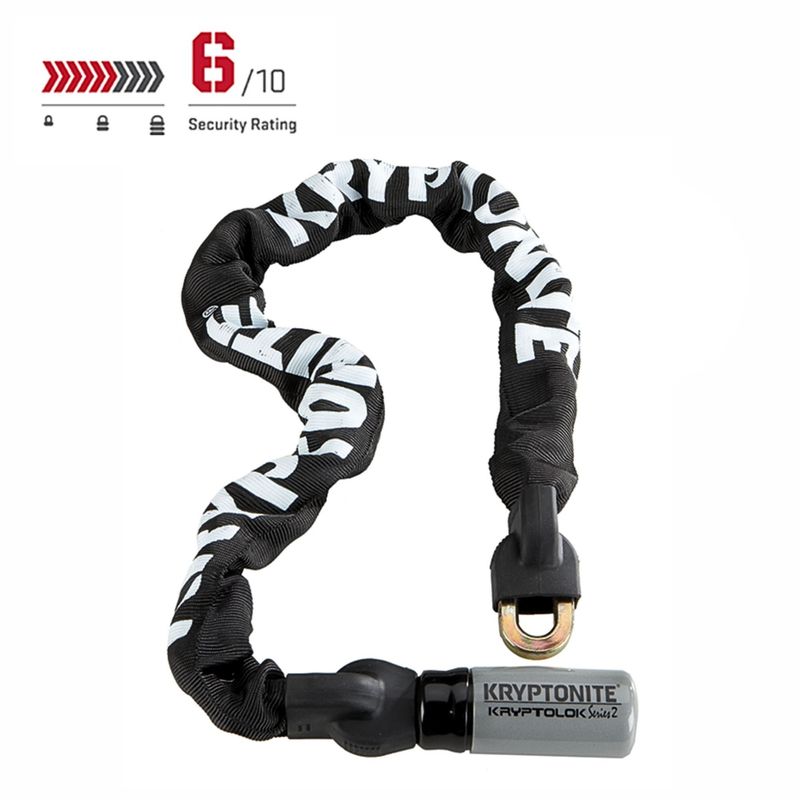 KRYPTONITE - Cadena De Seguridad Para Moto Kryptonite negro Gris