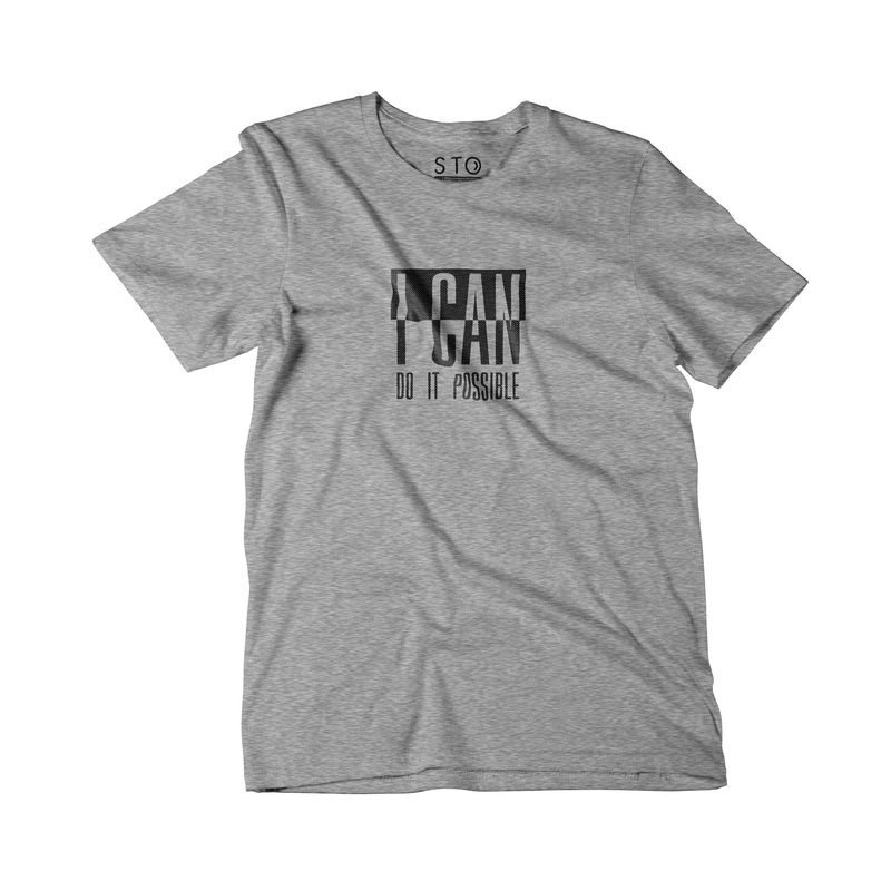 SIABATTO - Camiseta Estampada Hombre - I Can Do It Posible