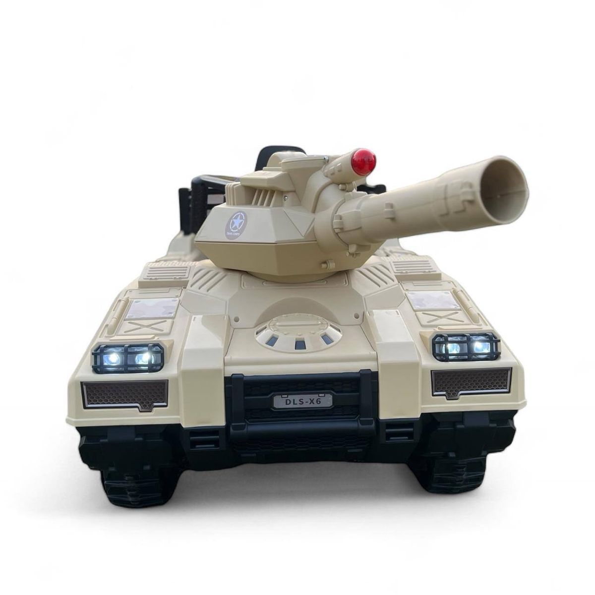 BRITOCHET - Carro montable Eléctrico Tanque de Guerra  24V Para Niños