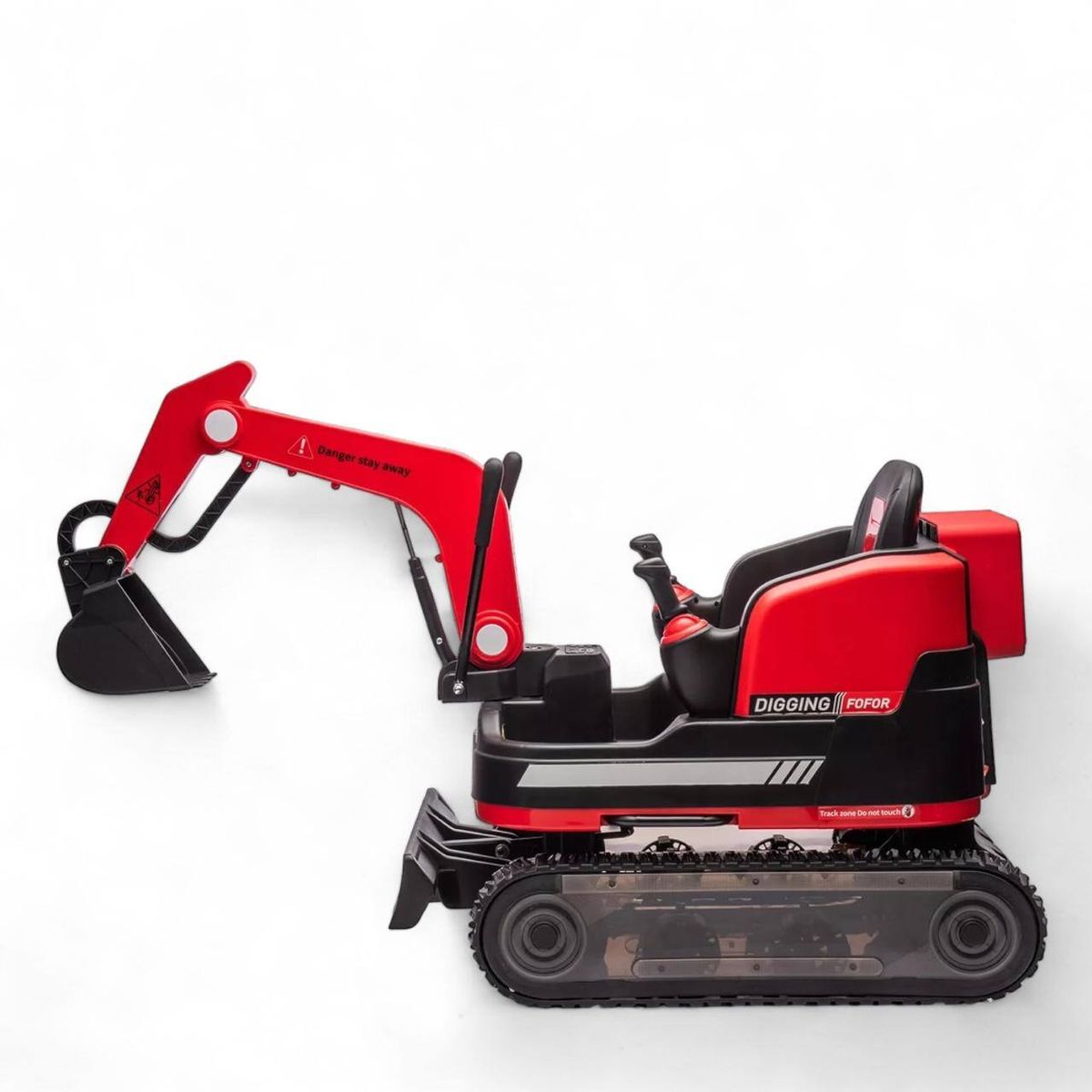 BRITOCHET - Carro montable Eléctrico Retro Excavadora 24V Para Niños