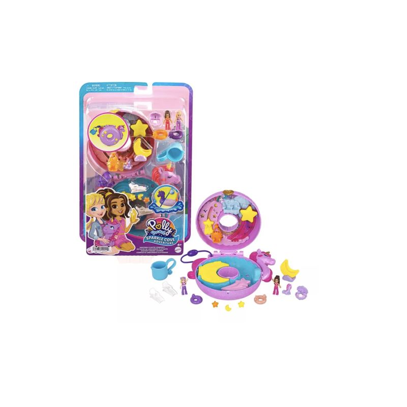 POLLY POCKET - Set De Muñeca Polly Pocket Flotador De Unicornio Hkv34