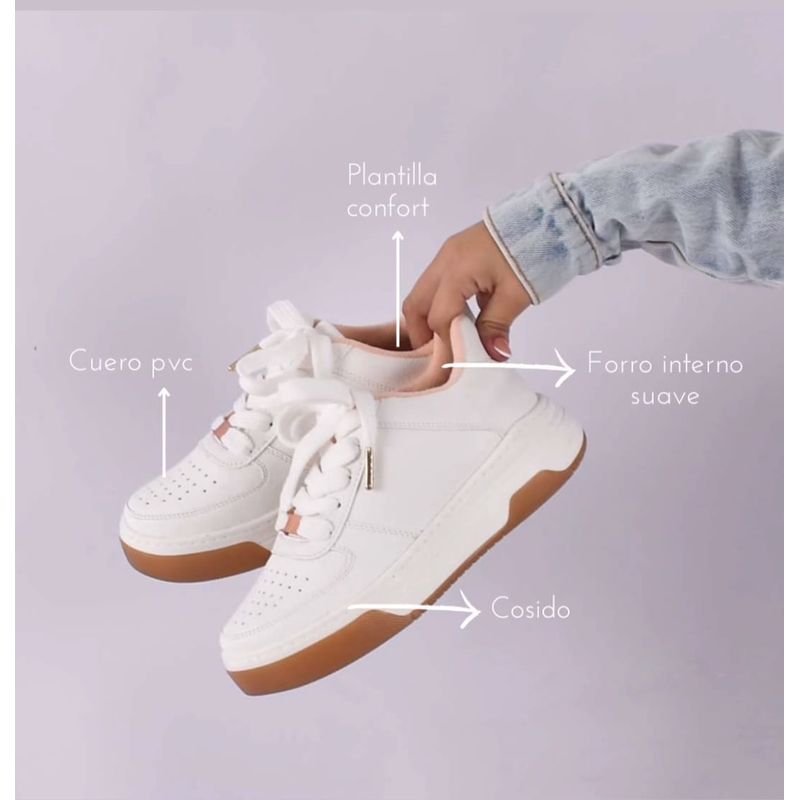 EVEGONZ - Tenis Urbanos de Mujer Calidad Moda y Confort