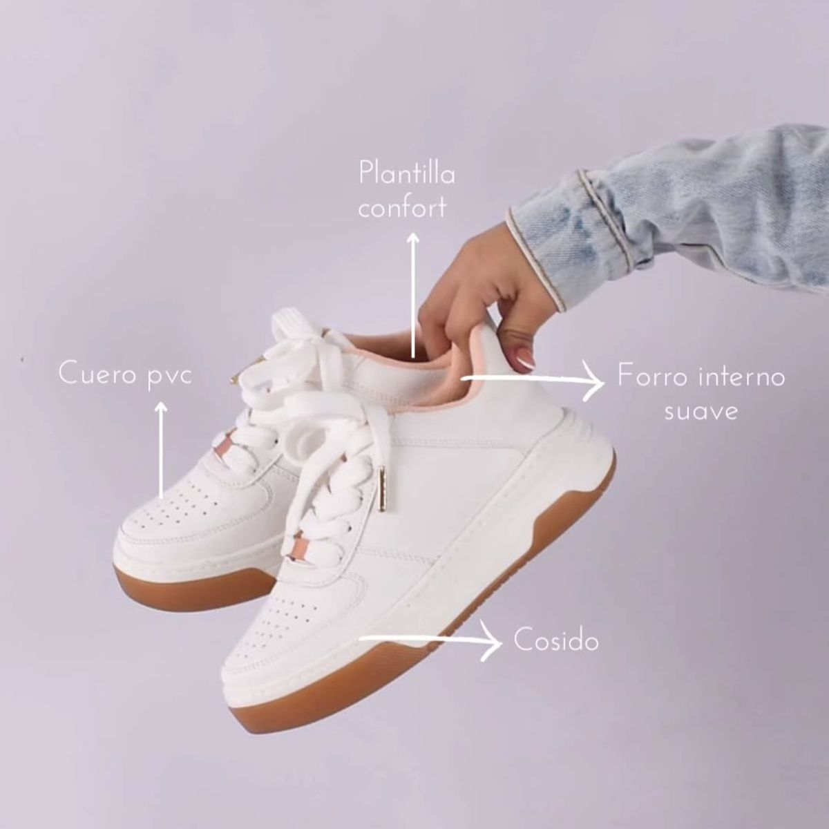 EVEGONZ - Tenis Urbanos de Mujer Calidad Moda y Confort