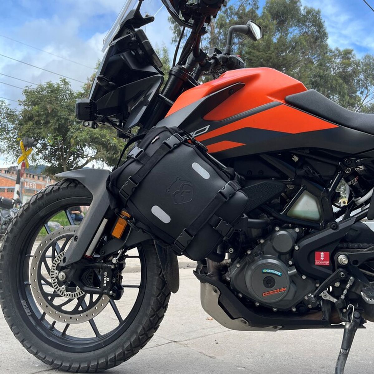 KOJU - NUKAK 6L - Maleta impermeable auxiliar para moto