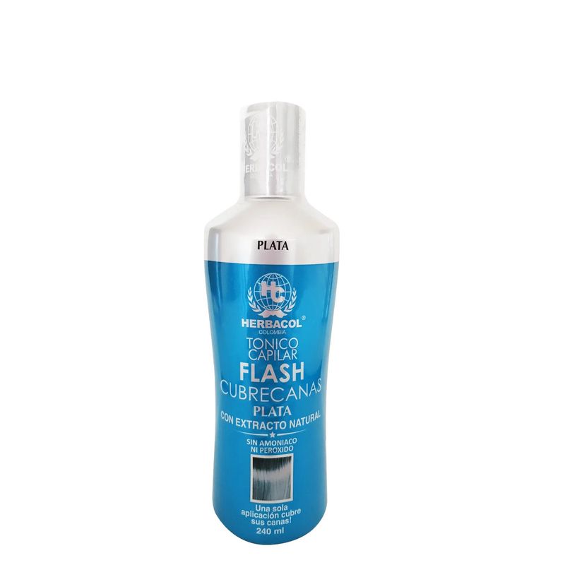 HERBACOL - Herbacol Flash Cubrecanas Plata 240mL