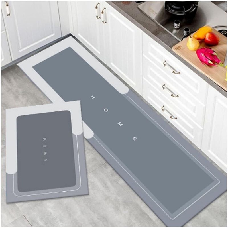 ONE PIXEL - Tapete Antideslizante Baño Alfombra Ducha Absorbente 2 Piezas