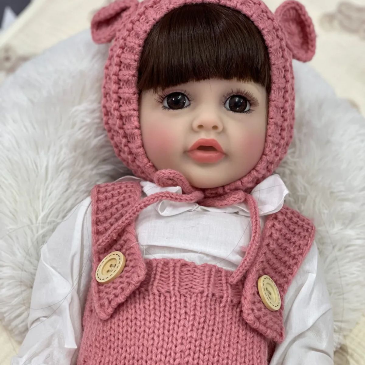 GENERICO - ❤ Bebe Reborn ❤ Cabello Largo ❤ Julieta ❤