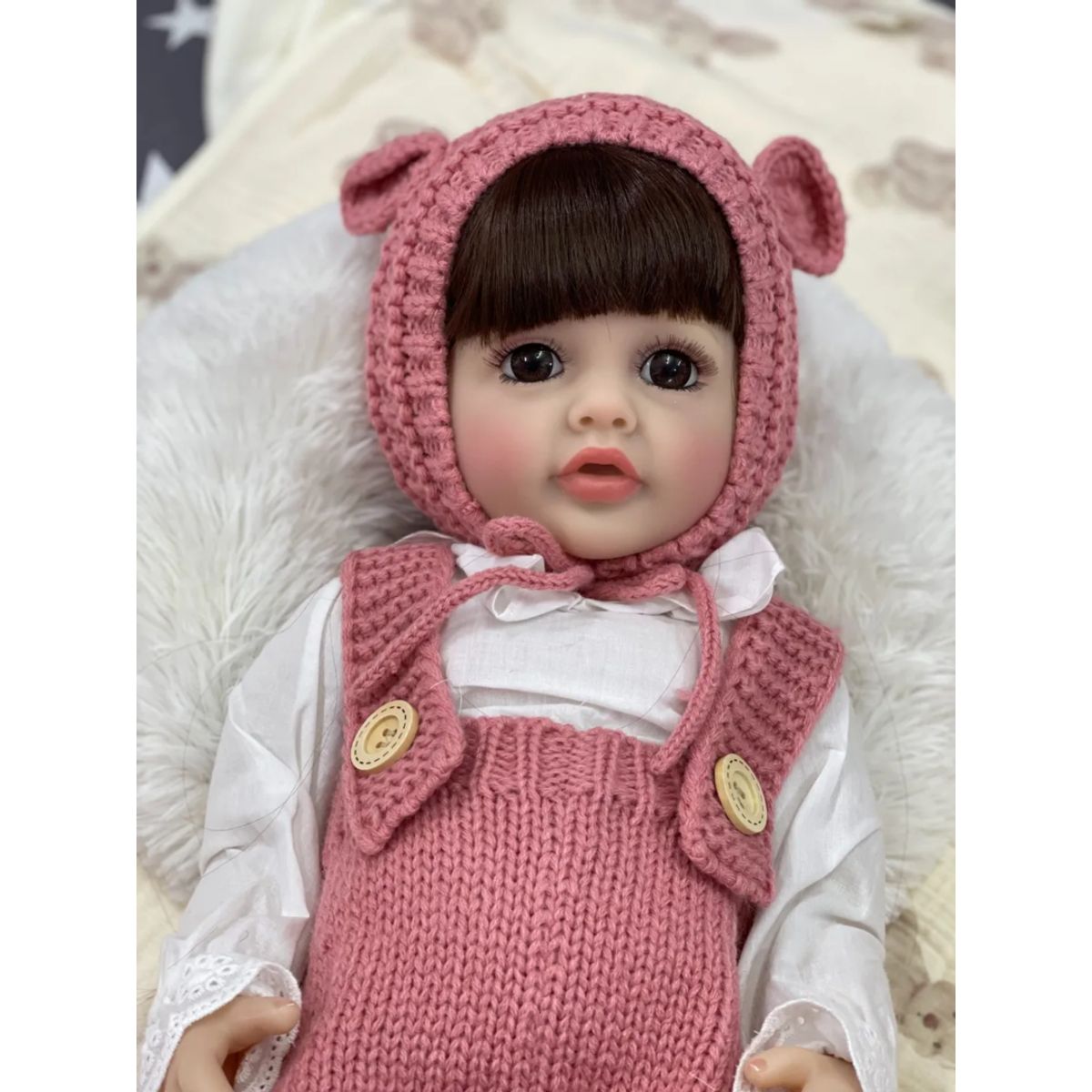 GENERICO - ❤ Bebe Reborn ❤ Cabello Largo ❤ Julieta ❤