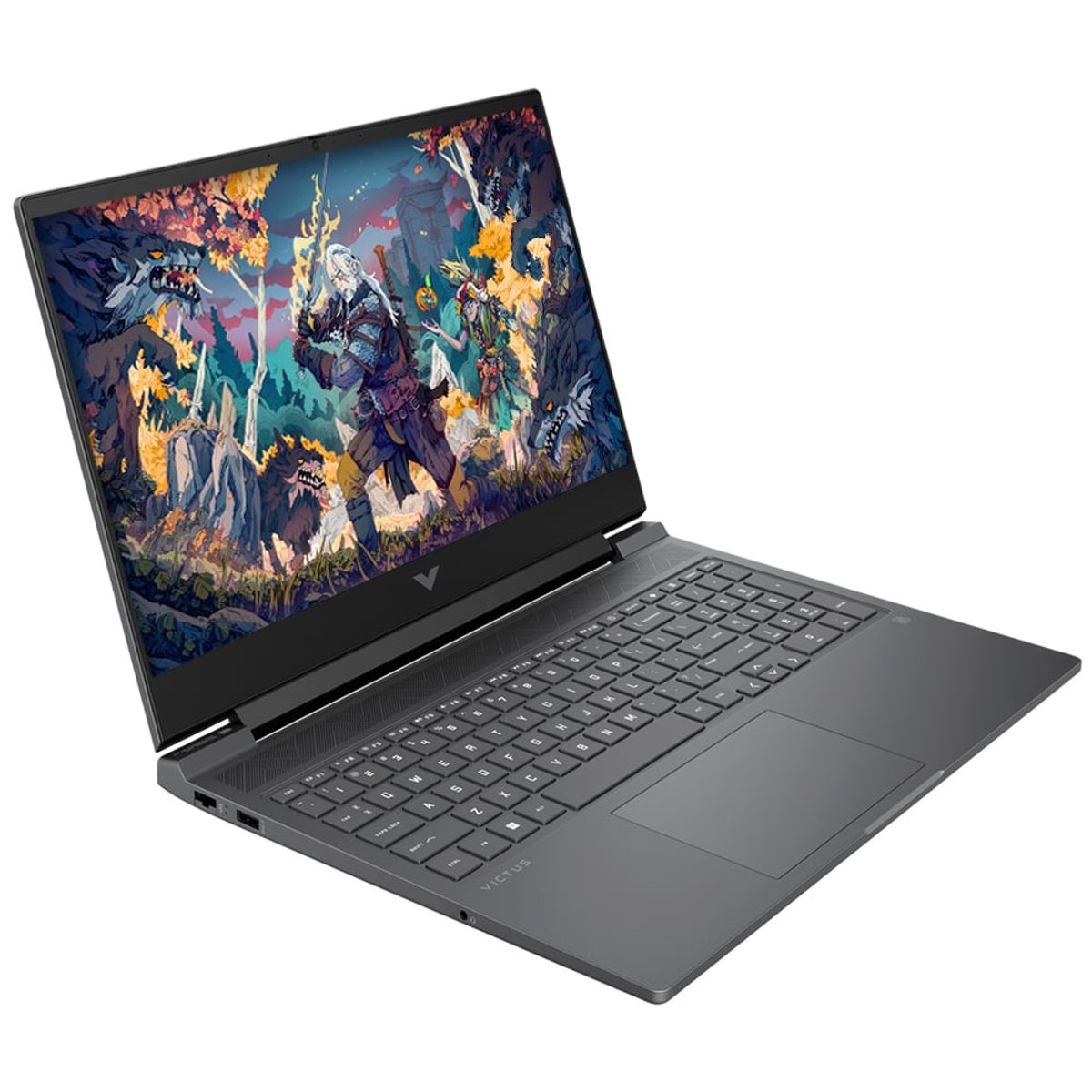HP - Portátil HP VICTUS 15 - RYZEN 5 8645HS - 8GB RAM - 512GB SSD - RTX 4050 6GB - 15.6" - FB2082WM GAMER