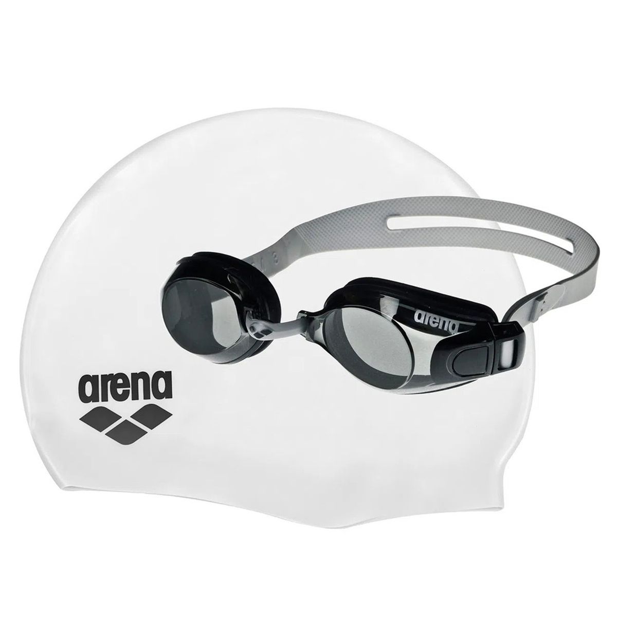 ARENA - Gafas Arena Pool Set Silver Smokewhite Black