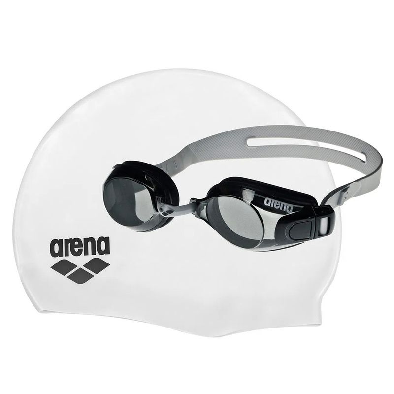 ARENA - Gafas Arena Pool Set Silver Smokewhite Black