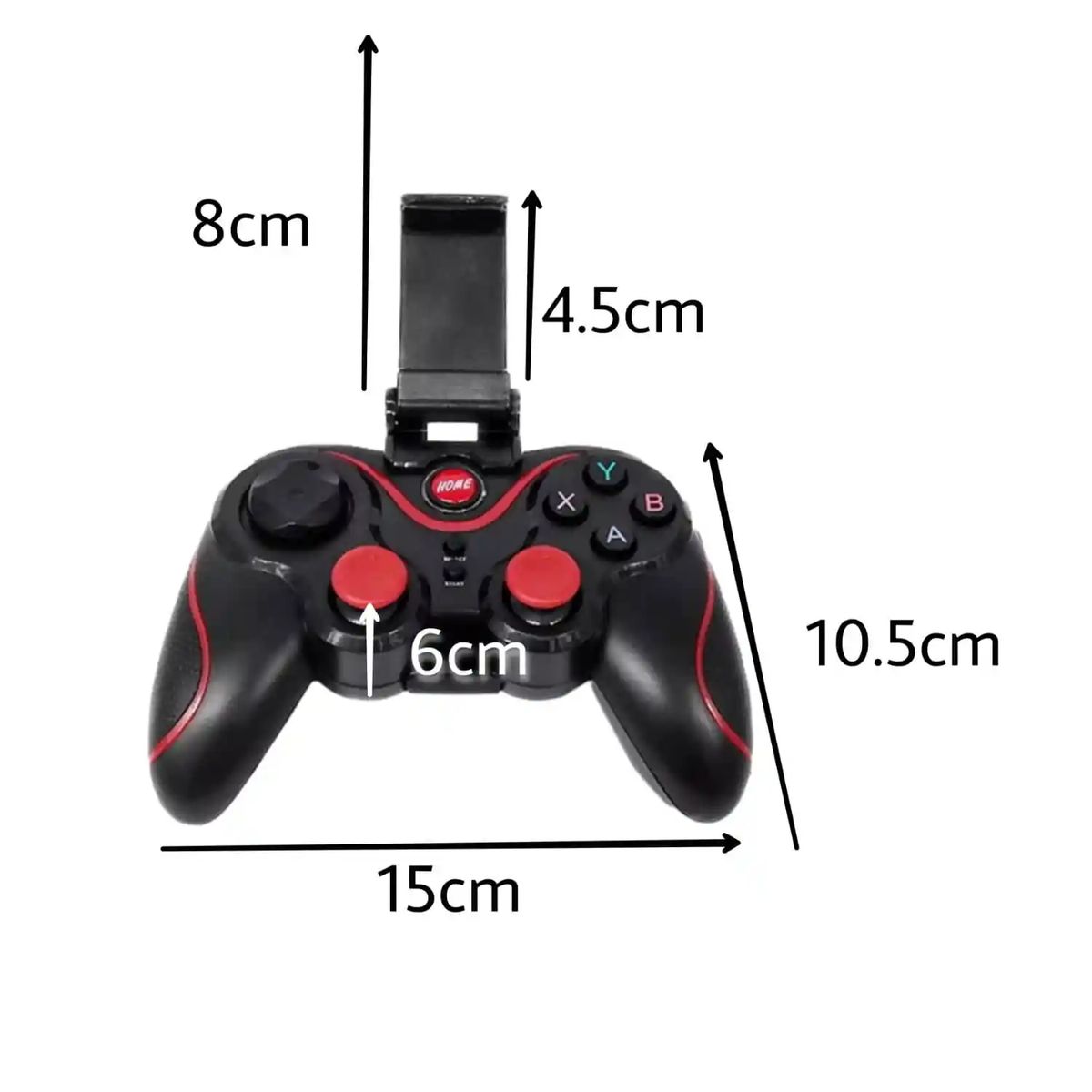 GENERICO - control gamepad x3 inalambrico bluetooth pc android etc