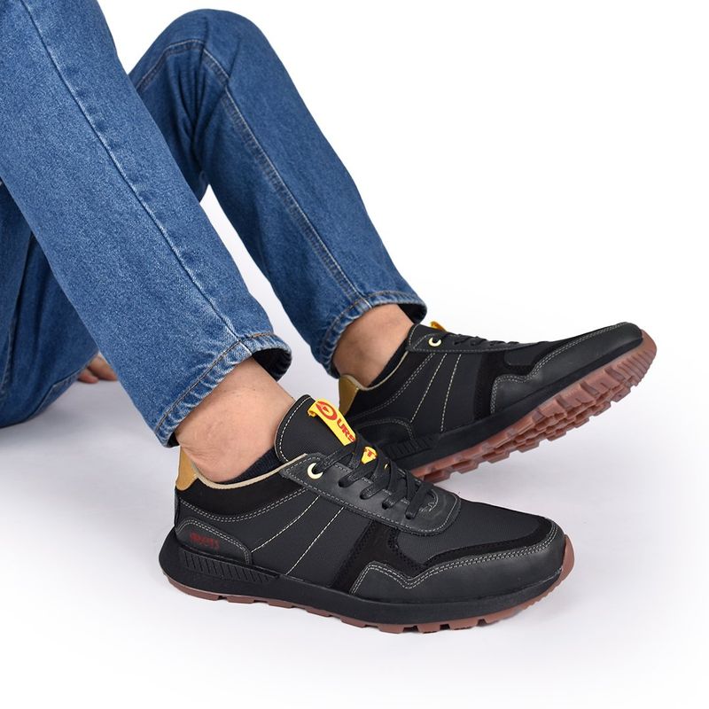 URBOTS - Tenis Deportivo en Cuero Para Hombre