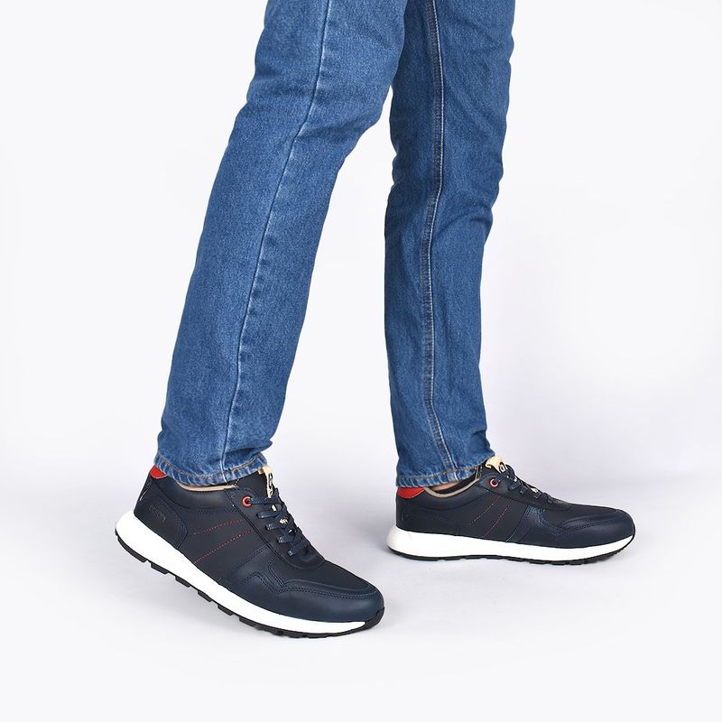 URBOTS - Tenis Deportivo en Cuero Para Hombre