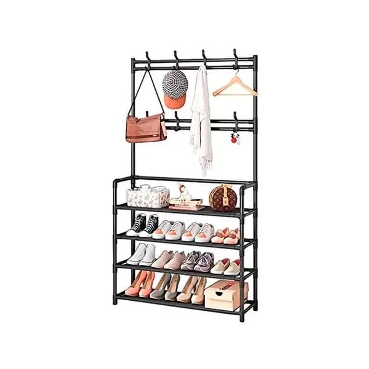GENERICO - Organizador Multifuncional Perchero Para Zapatos y Abrigos
