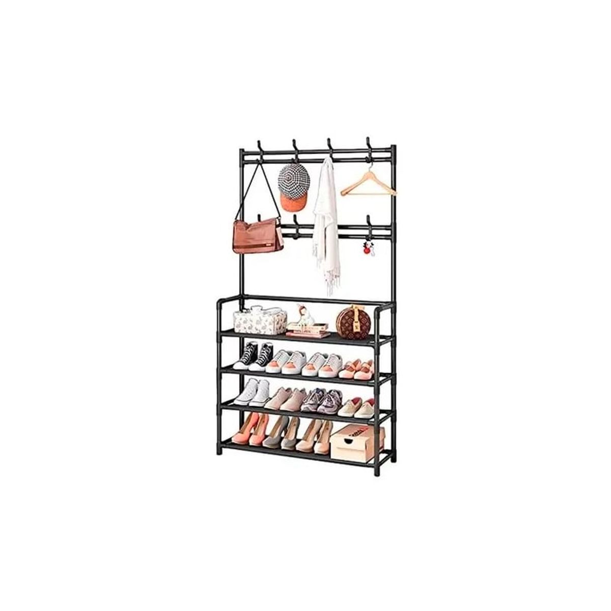 GENERICO - Organizador Multifuncional Perchero Para Zapatos y Abrigos