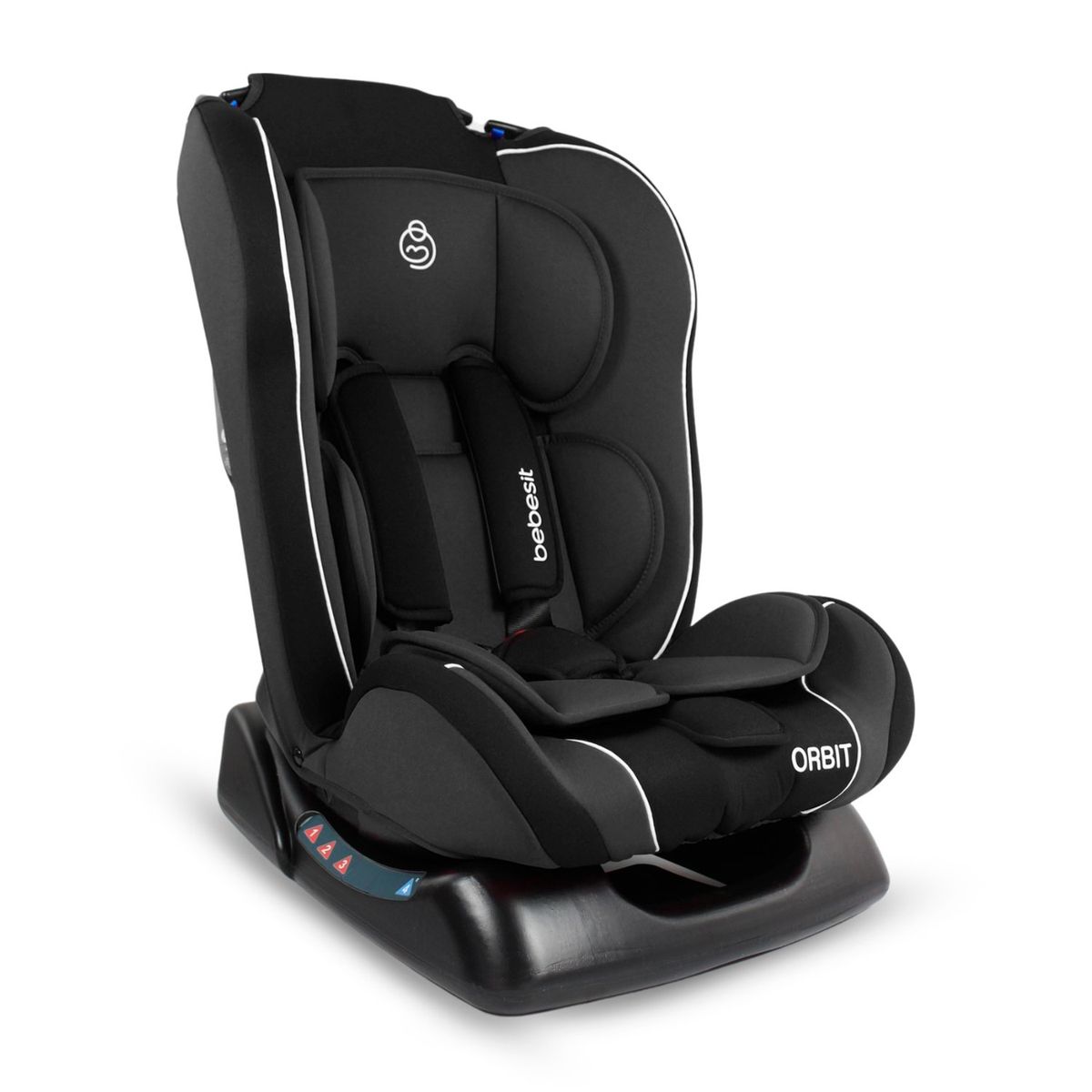 BEBESIT - Sillas para carro bebe Orbit Lx Black  Grupo 0-1-2.