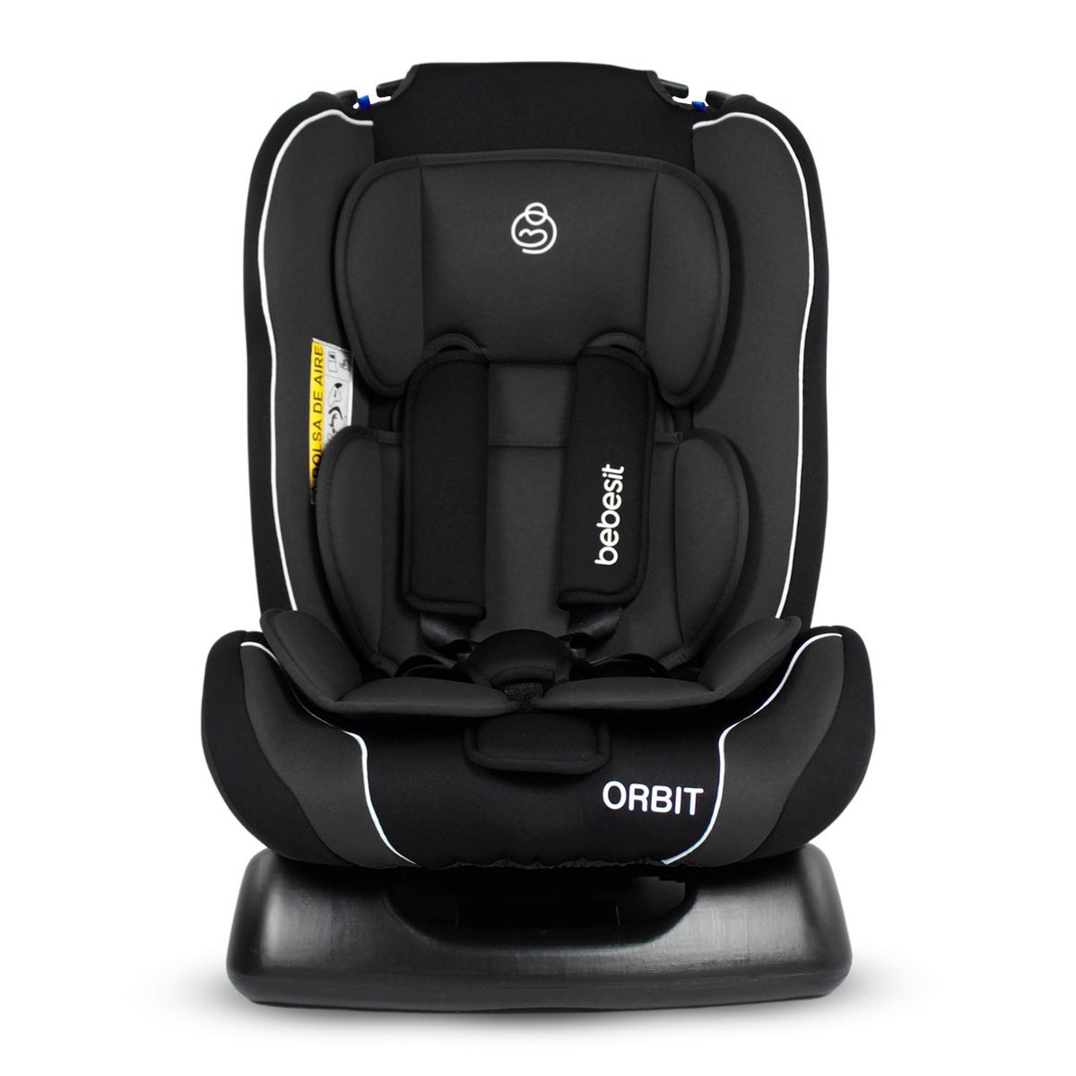BEBESIT - Sillas para carro bebe Orbit Lx Black  Grupo 0-1-2.