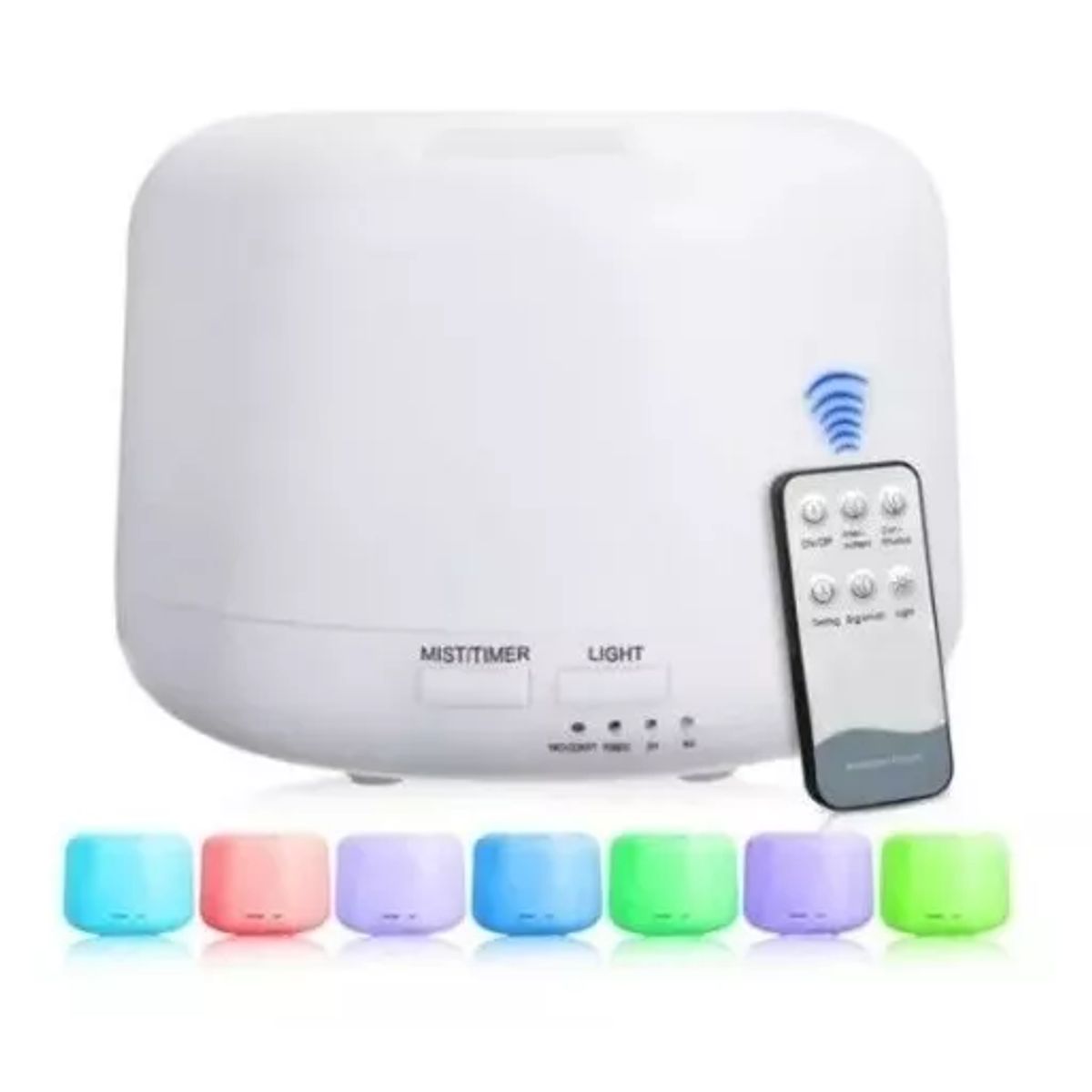 HOME - Difusor De Aromas 500 Ml Control Remoto Humidificador