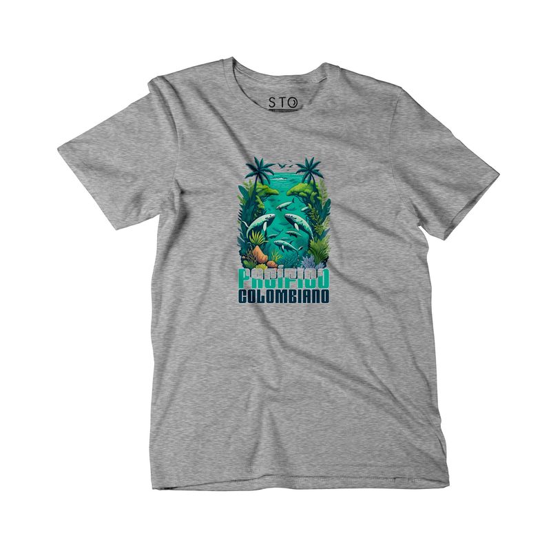 SIABATTO - Camiseta Estampada Hombre - Pacífico