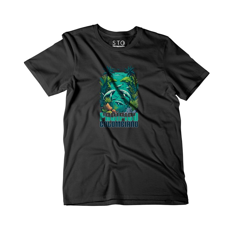 SIABATTO - Camiseta Estampada Hombre - Pacífico
