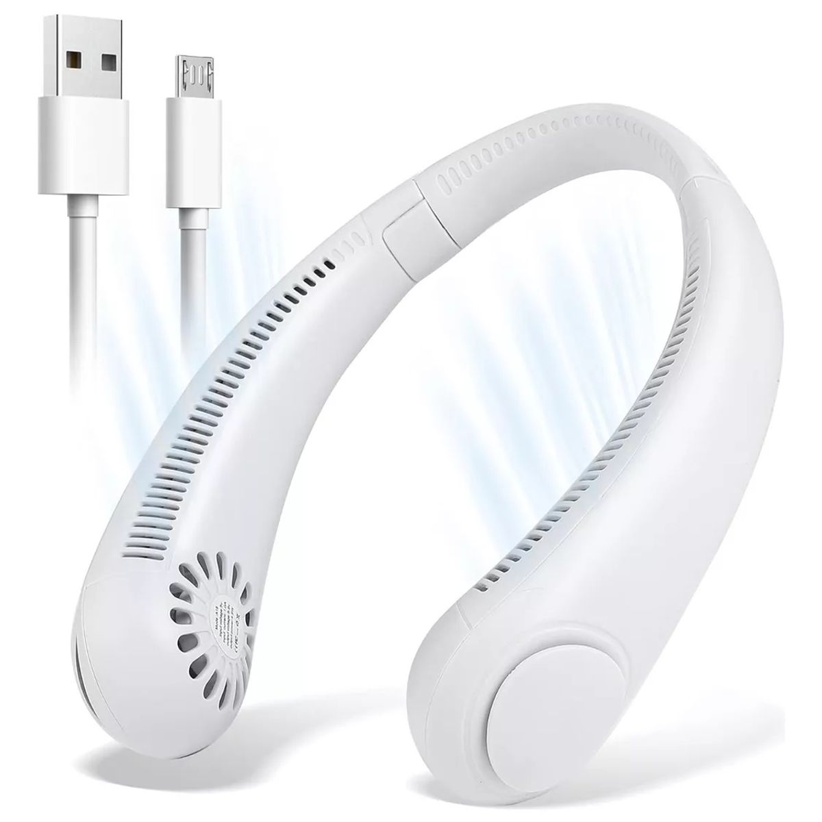 HOME - Ventilador Portatil De Cuello Recargable Personal Usb