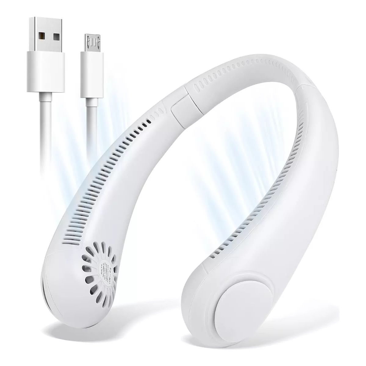 HOME - Ventilador Portatil De Cuello Recargable Personal Usb