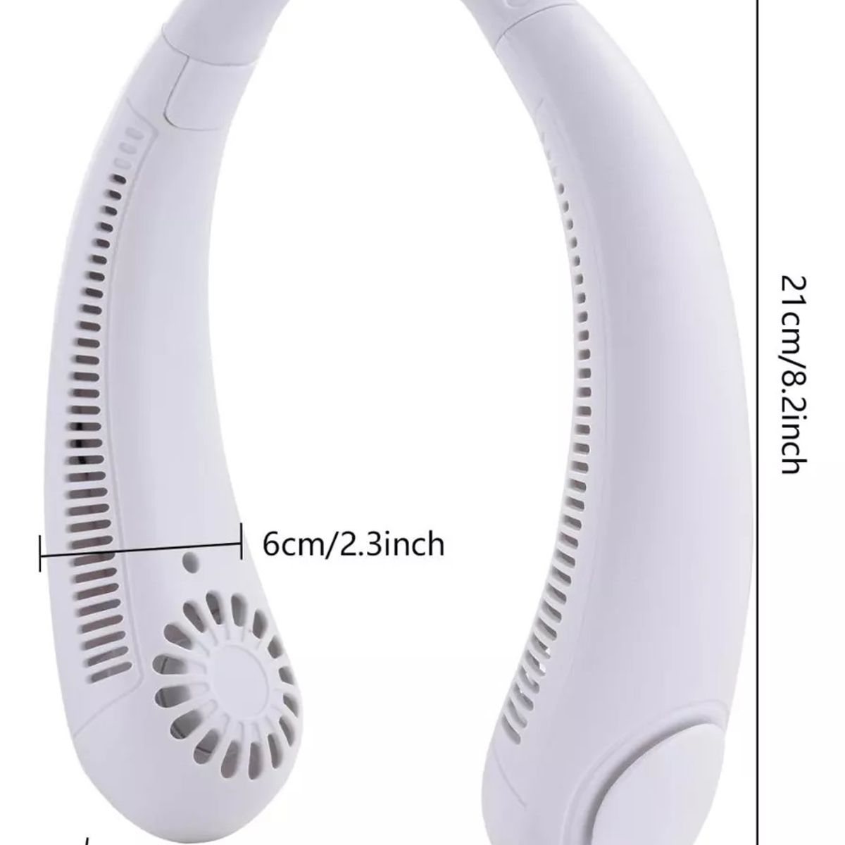 HOME - Ventilador Portatil De Cuello Recargable Personal Usb