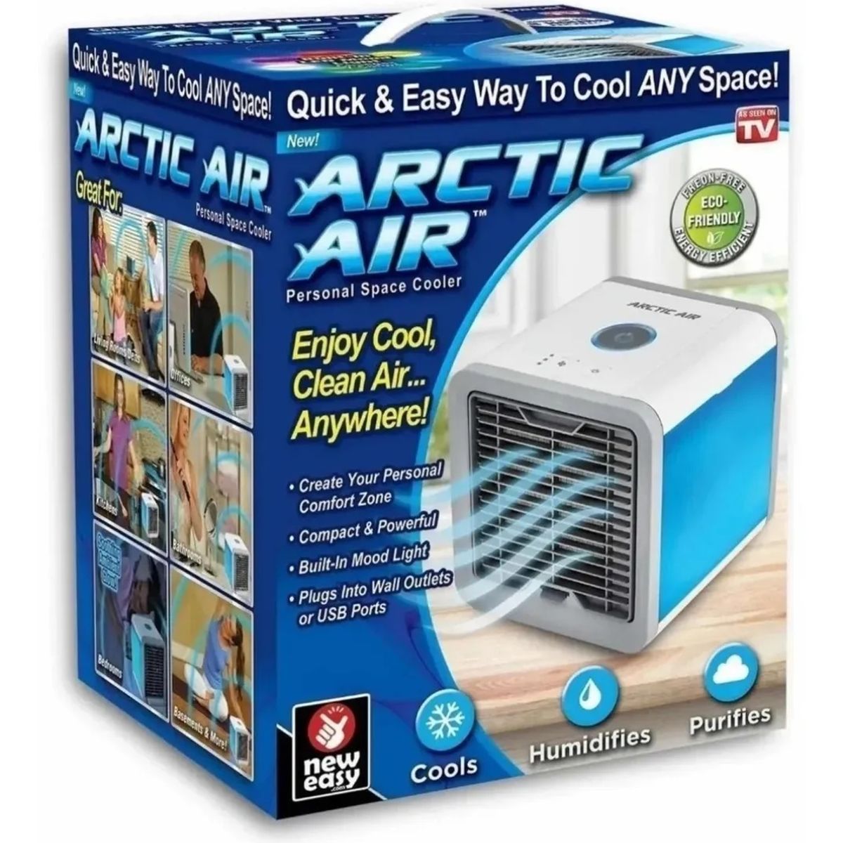 HOME - Aire Frío Electrico Portatil Artic Air Ultra 2x Aireacondici