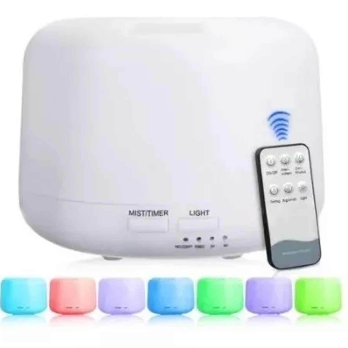 HOME - Difusor De Aromas 500 Ml Control Remoto Humidificador