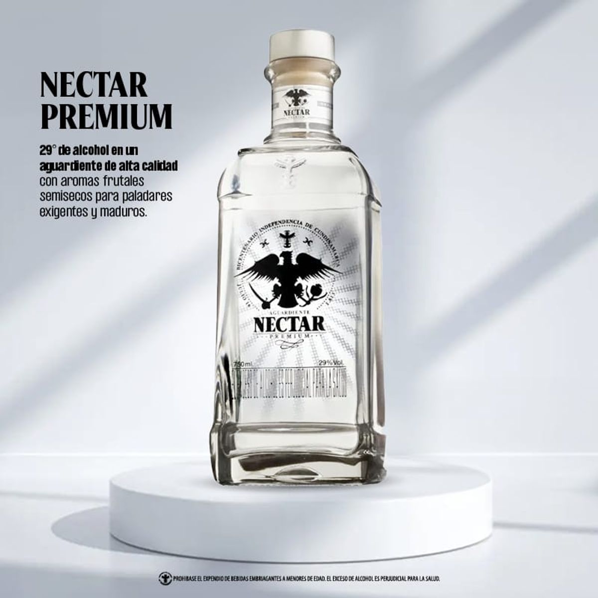 NECTAR - Aguardiente Nectar Premium x750ml