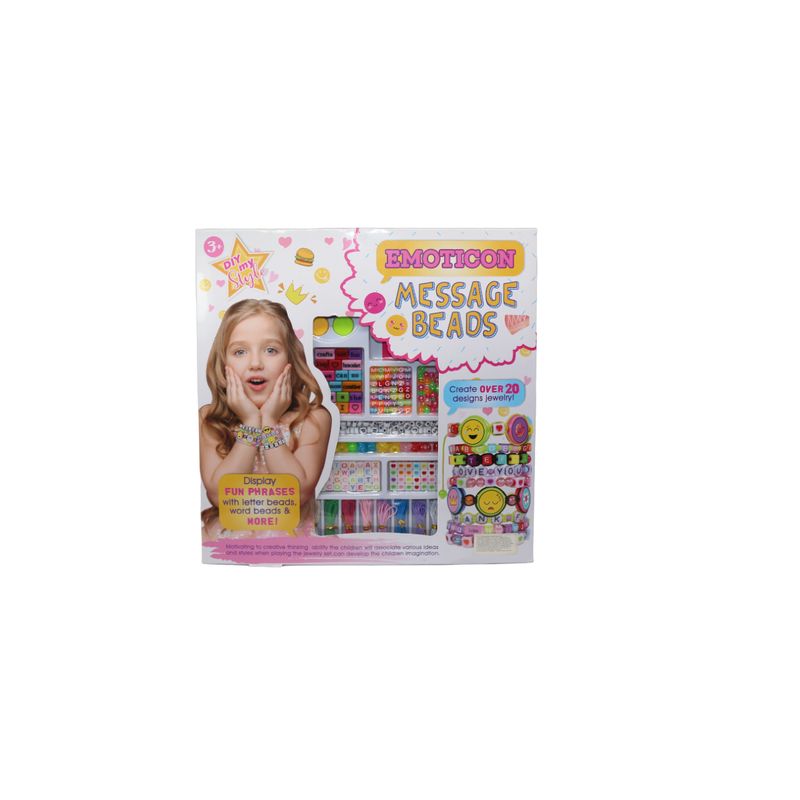 JUGUETELANDIA - SET PULSERAS EMOTICON CAJA