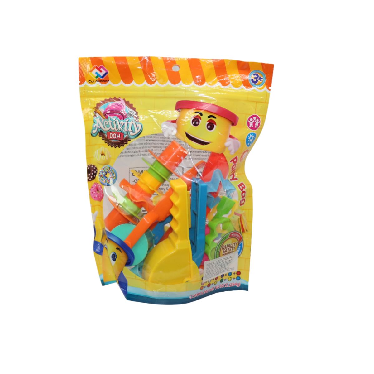 JUGUETELANDIA - MOLDES PLASTILINA ACTIVITY BOLSA