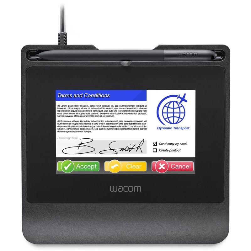 WACOM - Tabla de Firmas a Color Wacom STU-540