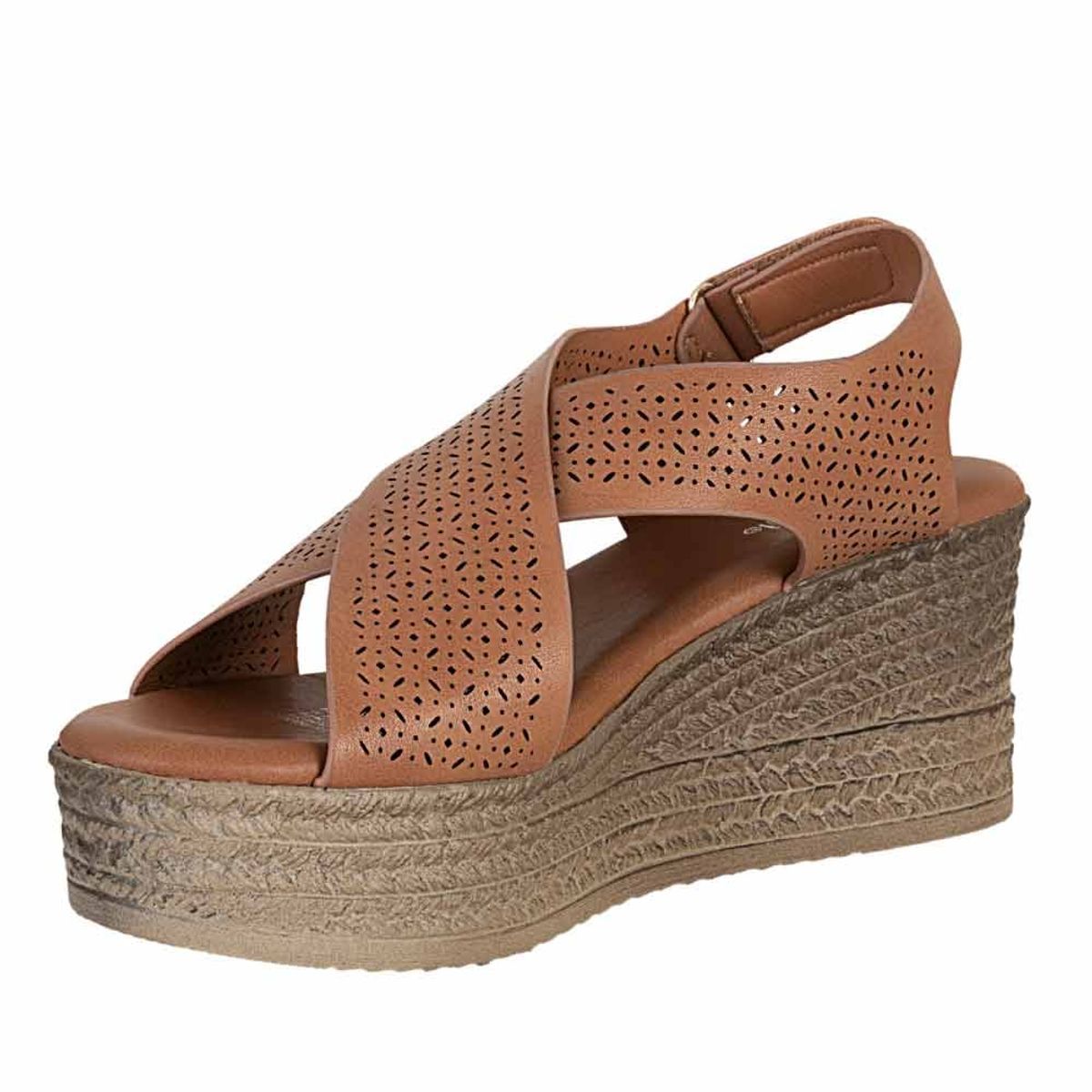 FRATTINI - Plataforma Casual de Mujer frattini Sand.6t7764-v16 Cafe