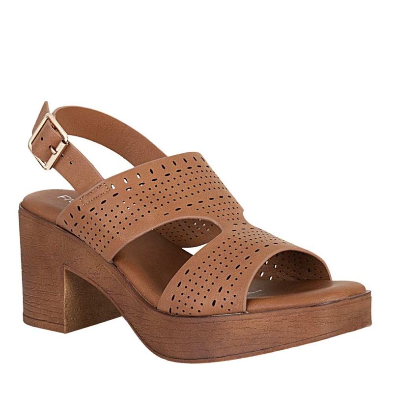 FRATTINI - Plataforma de Mujer marca FRATTINI en Color CAMEL   SAND3T8954-1
