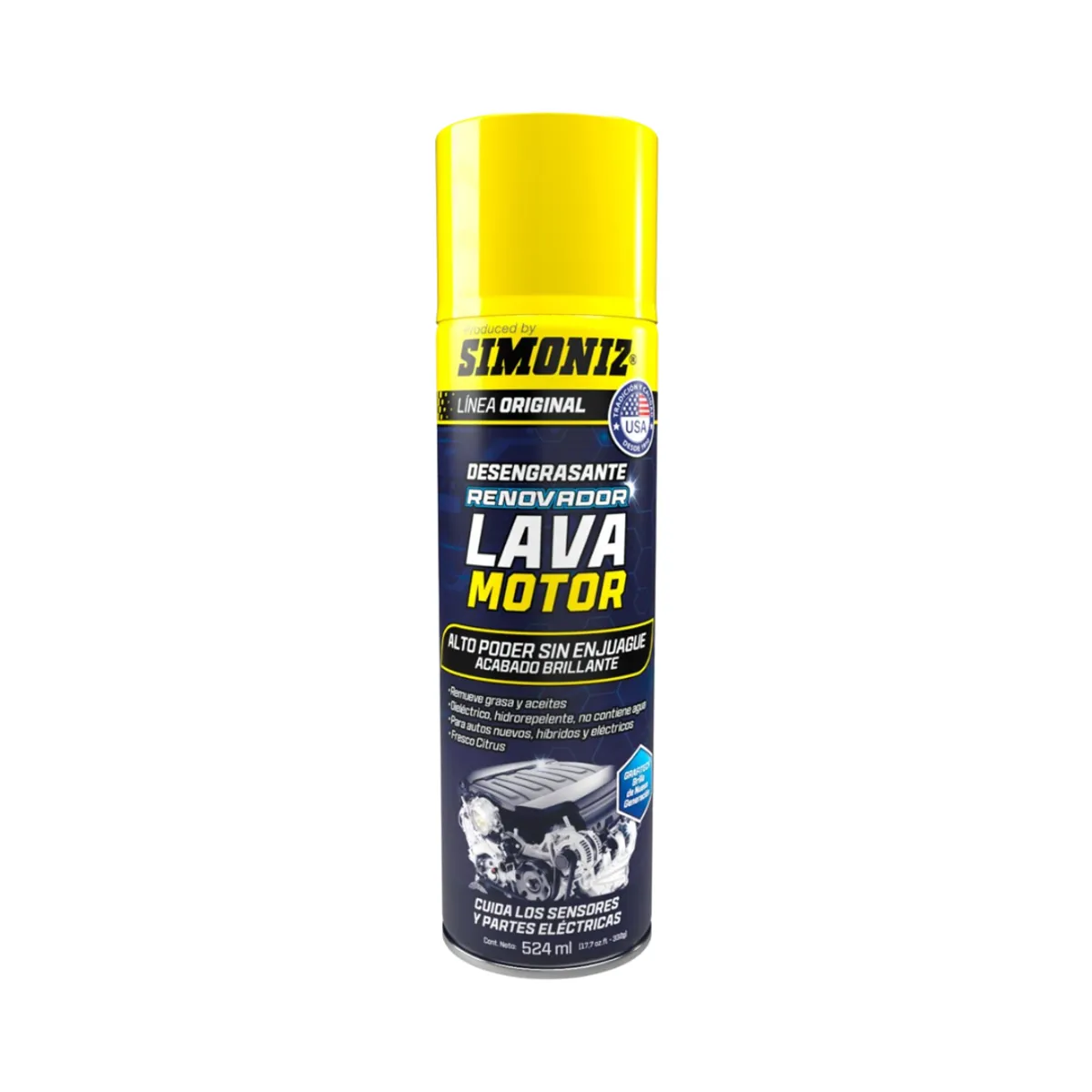 SIMONIZ - Desengrasante Renovador Lava Motor Simoniz - 524ML