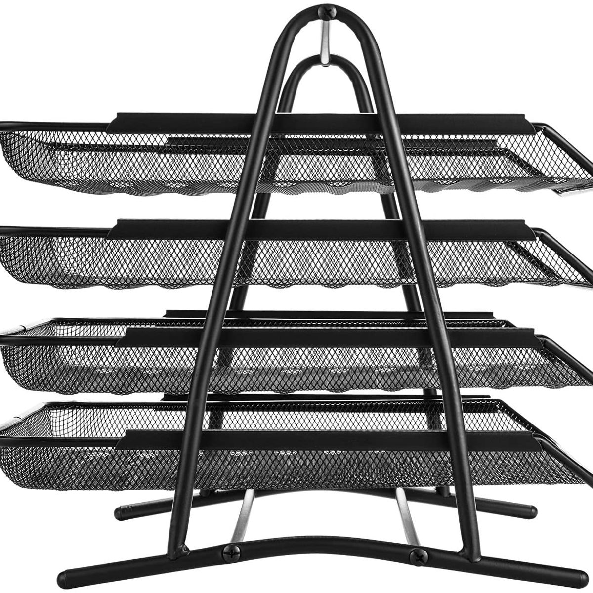 ALFRA - Bandeja organizadora metálica en malla x 4 puestos