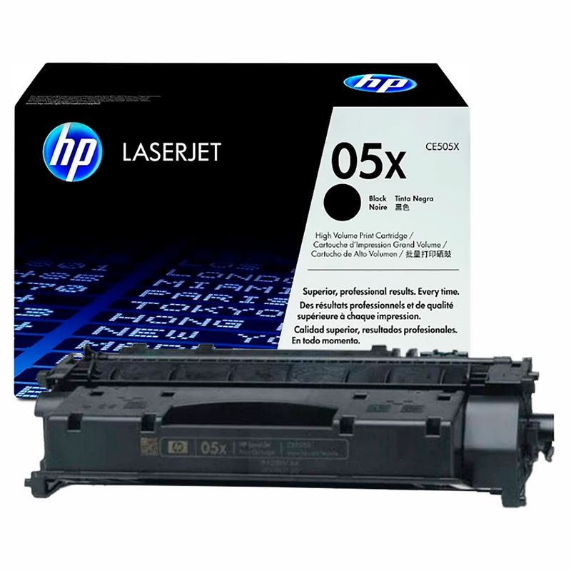 HP - Tóner 05X HP Negro Para Impresoras HP Larserjet P2035 P2055.
